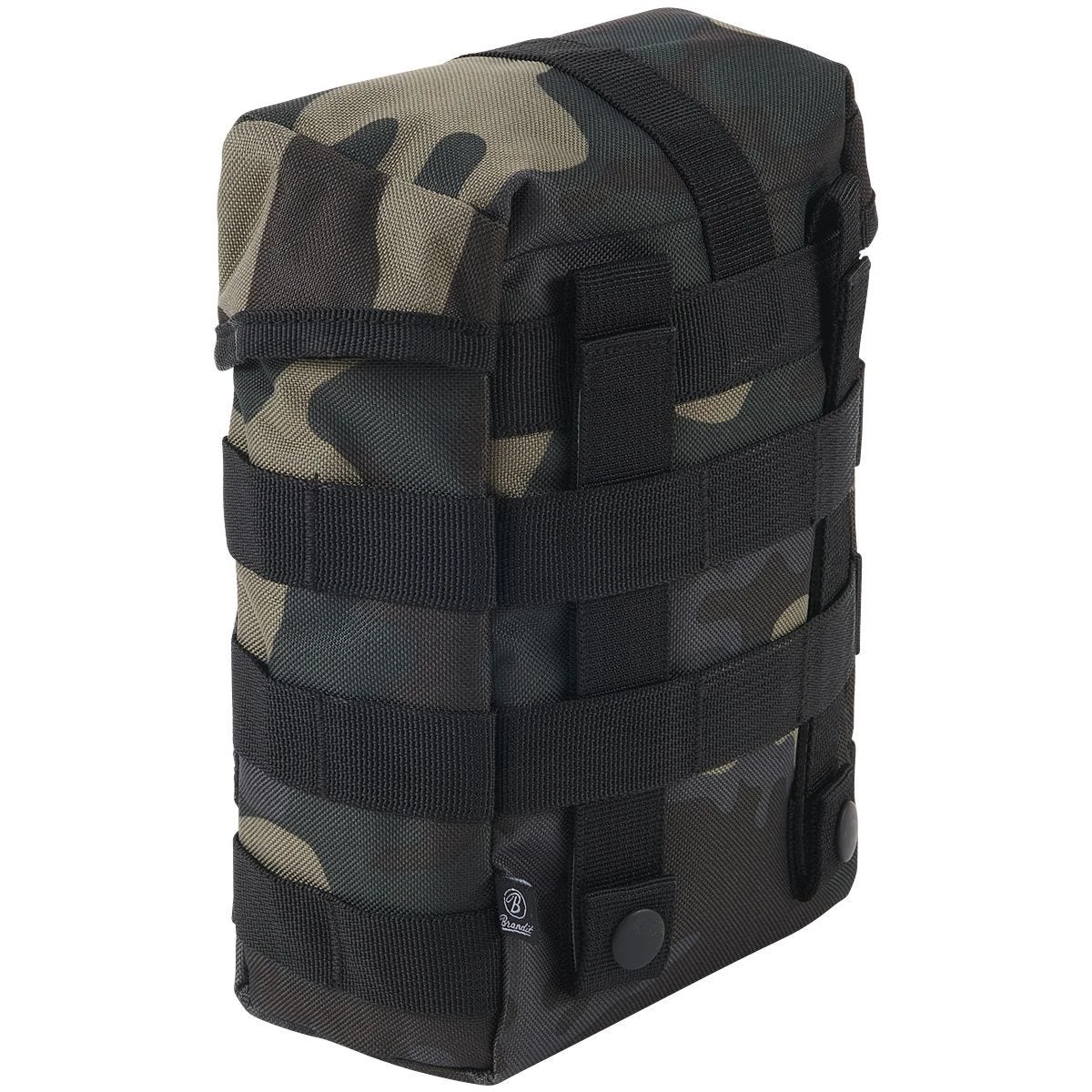 Brandit Fire MOLLE Pouch Dark Camo 4 Brandit Fire MOLLE Pouch Dark Camo - Image 2