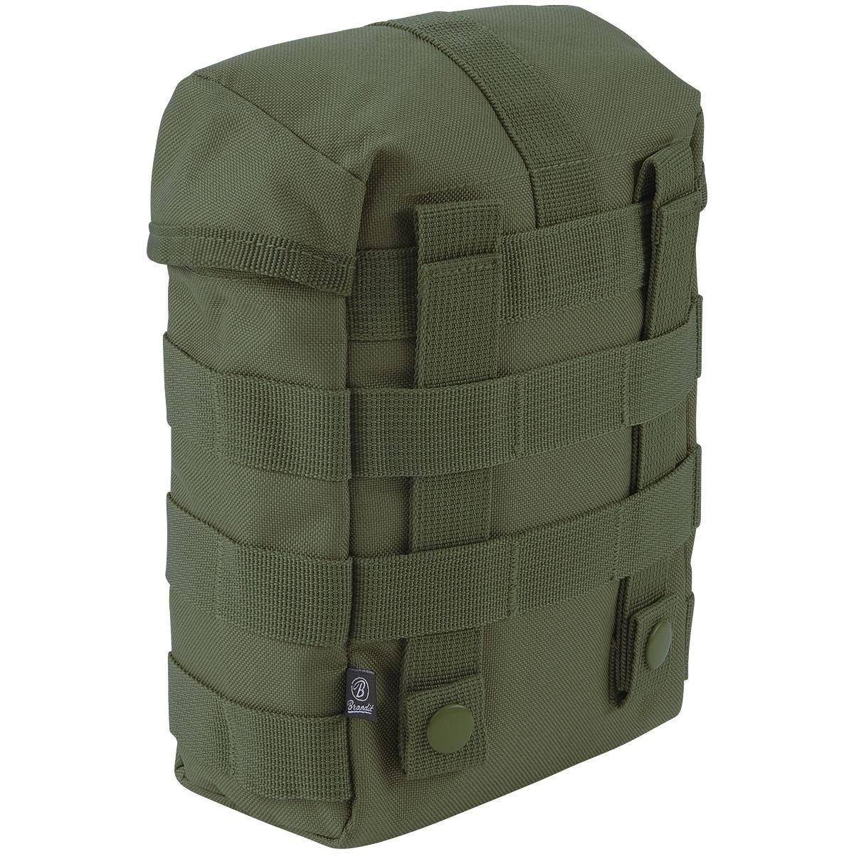 Brandit Fire MOLLE Pouch Olive 4 Brandit Fire MOLLE Pouch Olive - Image 2