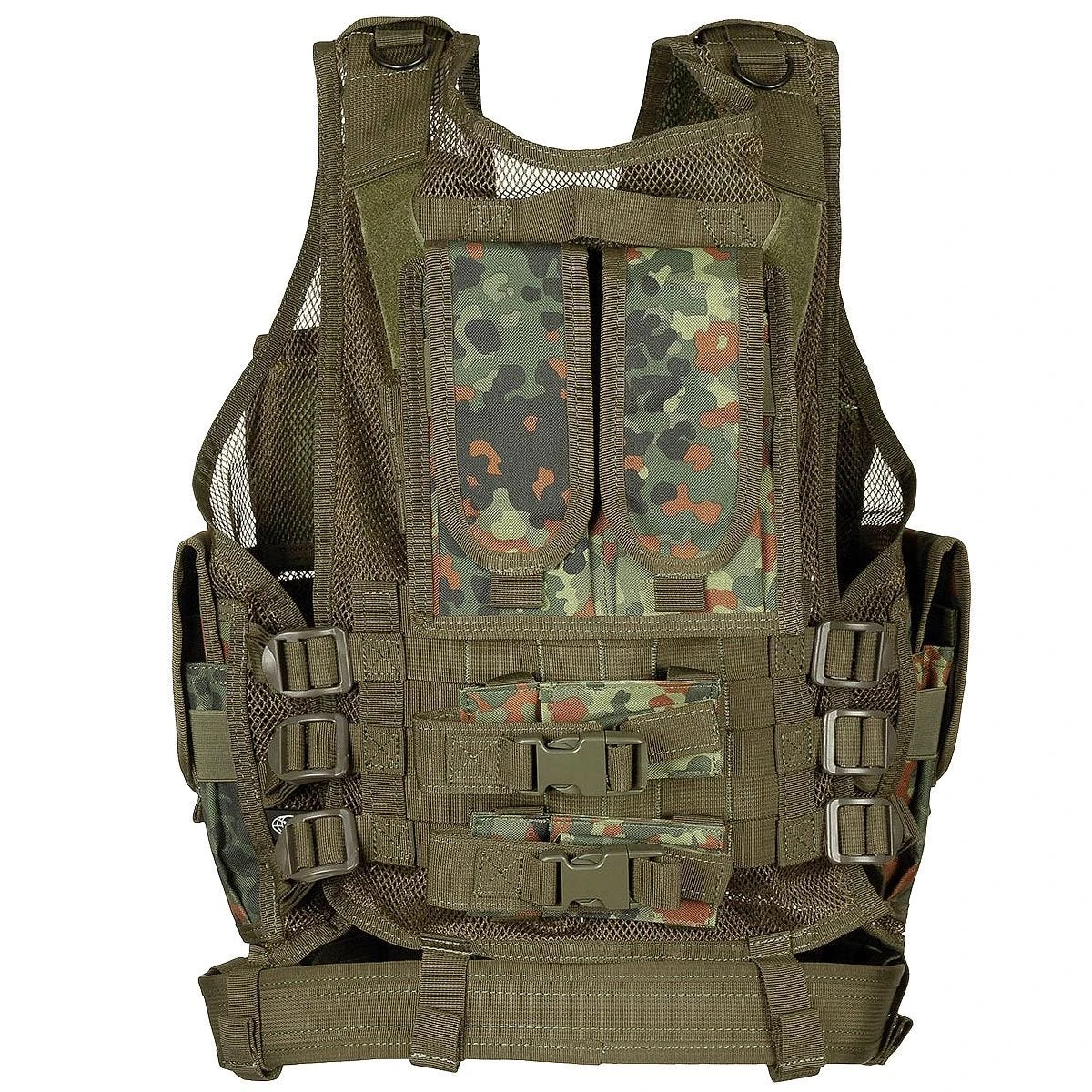 MFH USMC Vest With Belt Flecktarn 4 MFH USMC Vest With Belt Flecktarn - Image 2