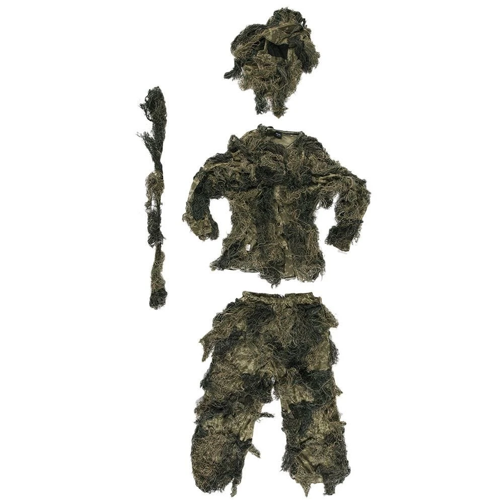 Mil-Tec Ghillie Suit Anti-Fire Basic Woodland 4 Mil-Tec Ghillie Suit Anti-Fire Basic Woodland - Image 2