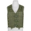 Mil-Tec Laser Cut Carrier Vest Olive -Elite Tactical Mil tec laser cut vest olive 2 1