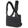 Condor OPS Chest Rig Black -Elite Tactical condor ops chest rig black 1