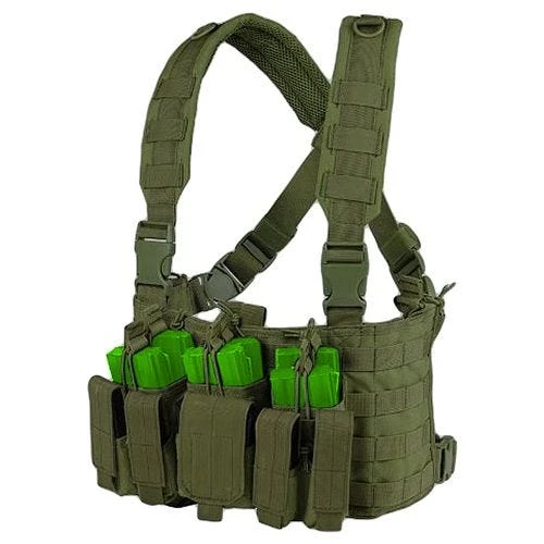 Condor Recon Chest Rig Olive Drab 3 Condor Recon Chest Rig Olive Drab