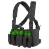 Condor Recon Chest Rig Black -Elite Tactical condor reckon chest rig black ALL 1