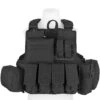 Flyye Force Recon Vest With Pouch Set Ver. Mar Black