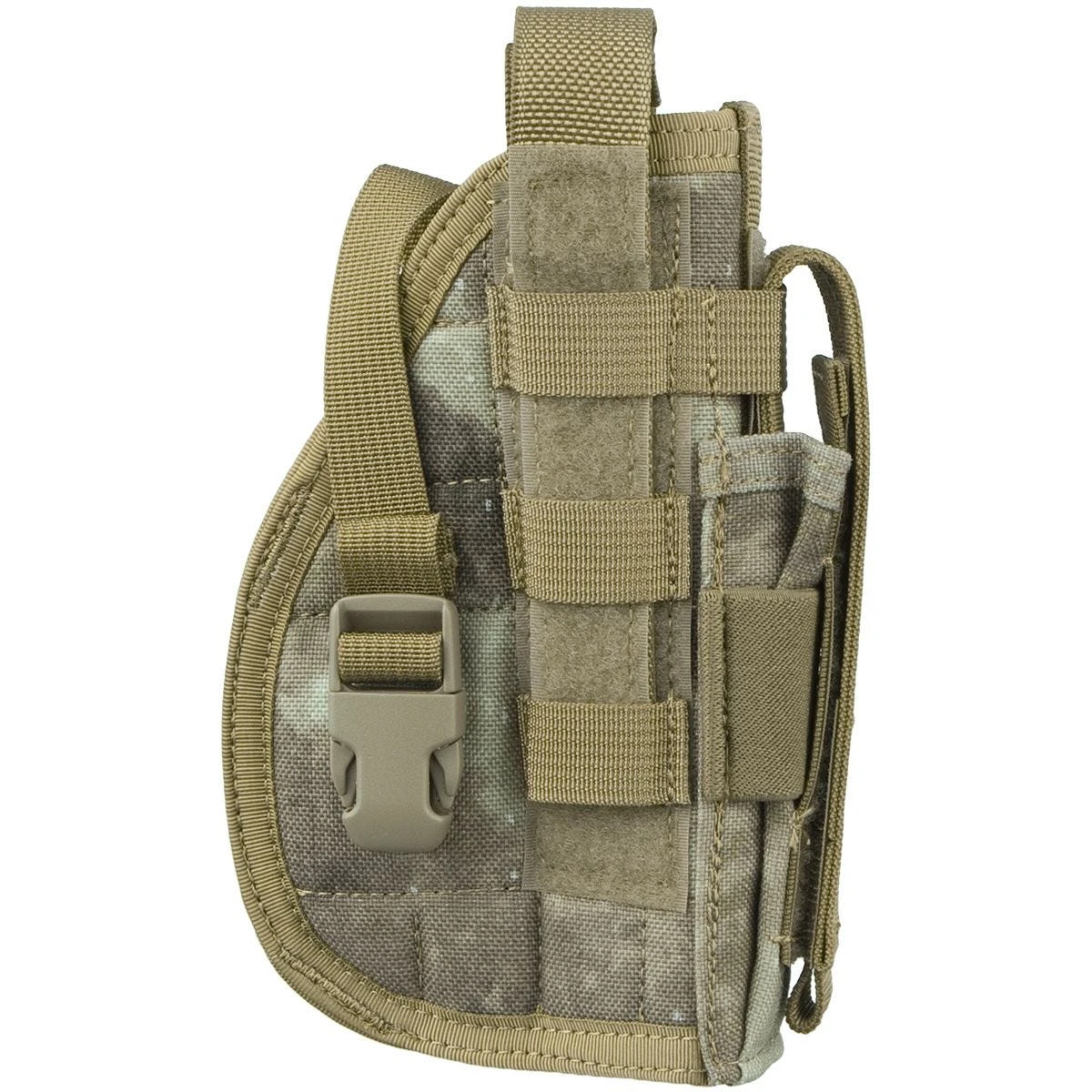 Flyye Right Handed Pistol Holster A-TACS AU 3 Flyye Right Handed Pistol Holster A-TACS AU