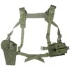 Flyye Shoulder Holster System Panel MOLLE Ranger Green