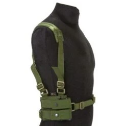 Flyye Shoulder Holster System Panel MOLLE Olive Drab -Elite Tactical flyye shoulder molle system panel olive 3b 2