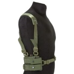 Flyye Shoulder Holster System Panel MOLLE Ranger Green -Elite Tactical flyye shoulder molle system panel ranger 3b 2