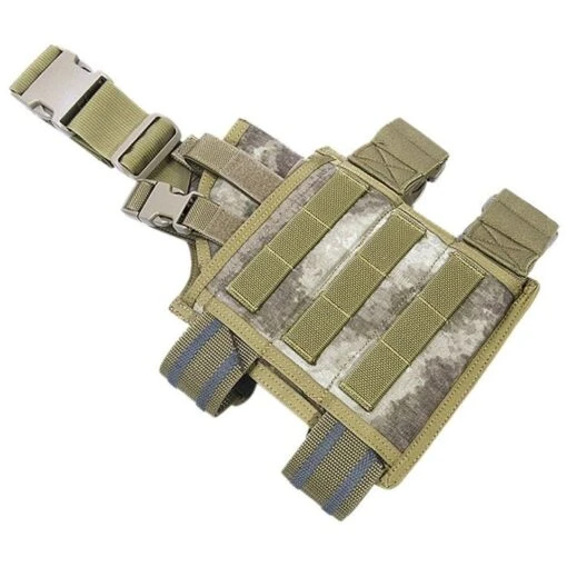 Flyye SpecOps Seals Drop Leg Holster MOLLE A-TACS AU -Elite Tactical flyye specops seals drop leg holser atacsau 1a 2