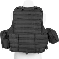 Flyye Force Recon Vest With Pouch Set Ver. Mar Black -Elite Tactical flyyeforcereconvestblack5 2
