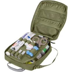 Helikon Automotive Med Kit Pouch Olive Green -Elite Tactical helikon tex automotive med kit pouch olive green 2