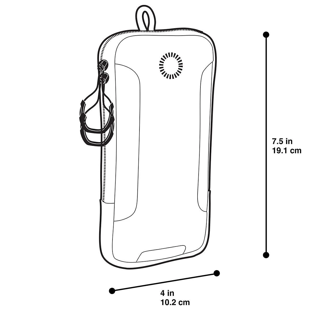 Maxpedition PLP IPhone 6/6S/7 Plus Pouch Black 10 Maxpedition PLP IPhone 6/6S/7 Plus Pouch Black - Image 8