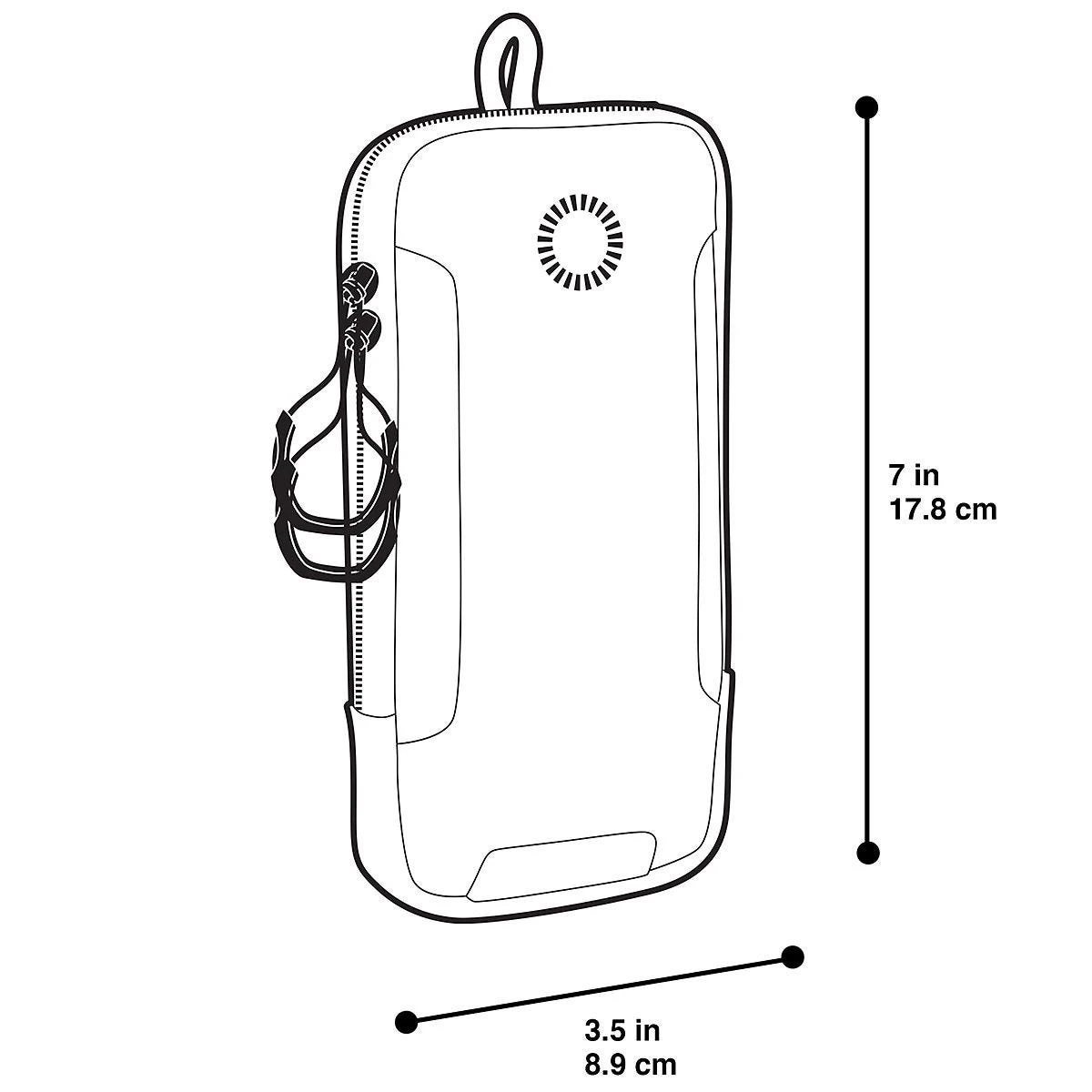 Maxpedition PHP IPhone 6/6S/7 Pouch Black 10 Maxpedition PHP IPhone 6/6S/7 Pouch Black - Image 8