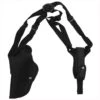 MFH Pistol Shoulder Holster Left Black -Elite Tactical mfh pistol shoulder holster left black amaz 1