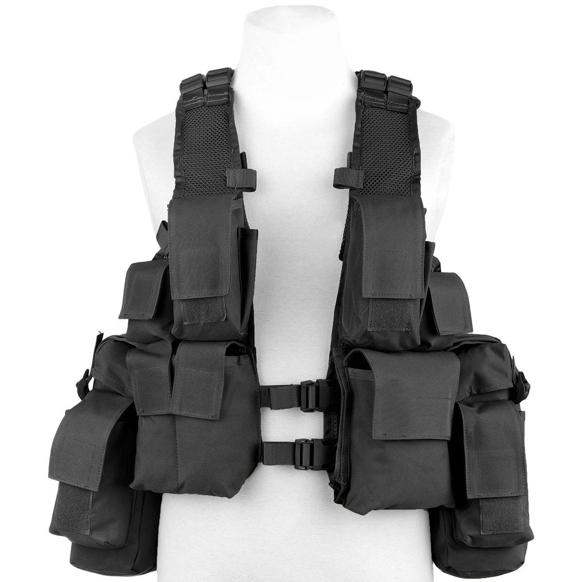 MFH South African Assault Vest Black 3 MFH South African Assault Vest Black