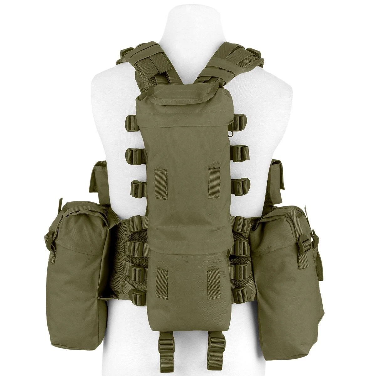 MFH South African Assault Vest OD Green 6 MFH South African Assault Vest OD Green - Image 4