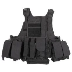 MFH Tactical MOLLE Vest Ranger Black
