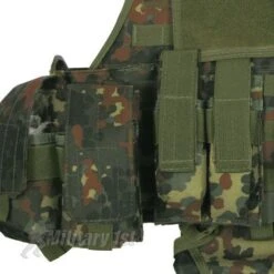 MFH Tactical MOLLE Vest Ranger Flecktarn -Elite Tactical mfh vest ranger molle flecktarn 3 1