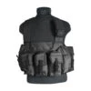 Mil-Tec Chest Rig Black 2 Mil-Tec Chest Rig Black -Elite Tactical mil tec chest rig 6 pocket black amaz C1 1