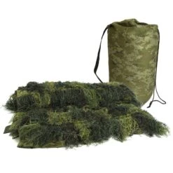 Mil-Tec Ghillie Cover 'Anti Fire' 140x100cm Woodland