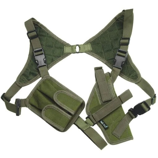 Mil-Tec Shoulder Holster Cordura Olive -Elite Tactical mil tec shoulder holster cordura olive ALL 1 1