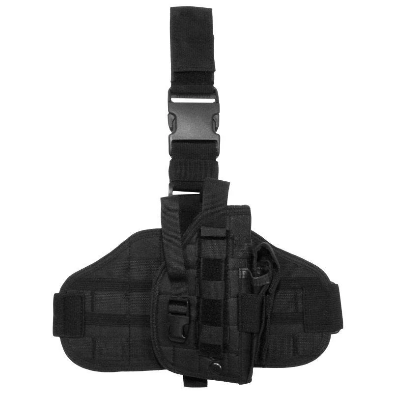 MFH Tactical Leg Holster MOLLE Black 3 MFH Tactical Leg Holster MOLLE Black