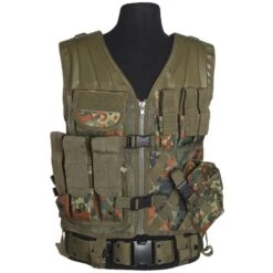 Mil-Tec USMC Tactical Vest Flecktarn
