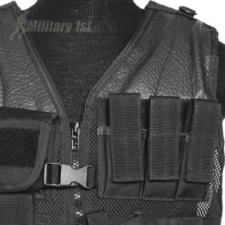 Mil-Tec USMC Tactical Vest Black -Elite Tactical mil tec usmc vest black 4 1