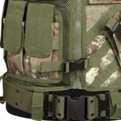 Mil-Tec USMC Tactical Vest Vegetato Woodland 10 Mil-Tec USMC Tactical Vest Vegetato Woodland -Elite Tactical mil tec usmc vest vegetato 2 1