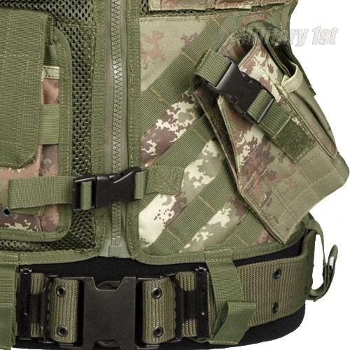 Mil-Tec USMC Tactical Vest Vegetato Woodland 7 Mil-Tec USMC Tactical Vest Vegetato Woodland - Image 5