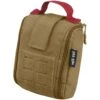 Mil-Tec Individual First Aid Kit Laser Cut Pouch Dark Coyote -Elite Tactical mil tec ifak medic pouch laser cut dark coyote 1