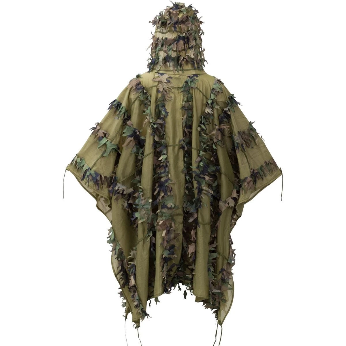 Helikon Leaf Ghillie Poncho US Woodland 5 Helikon Leaf Ghillie Poncho US Woodland - Image 3