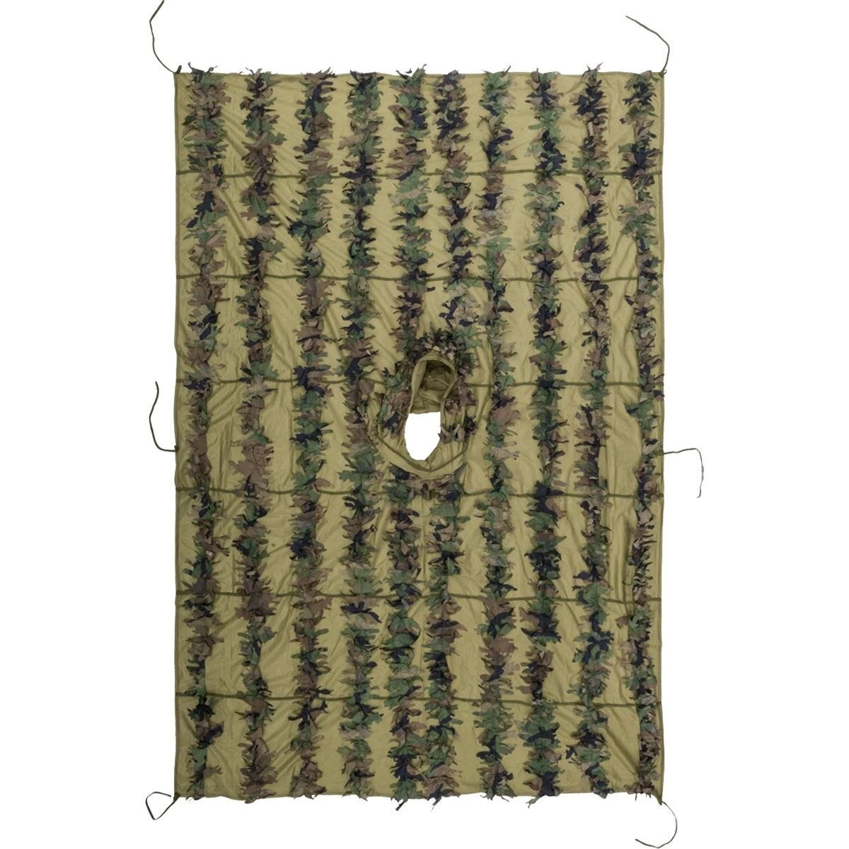 Helikon Leaf Ghillie Poncho US Woodland 7 Helikon Leaf Ghillie Poncho US Woodland - Image 5